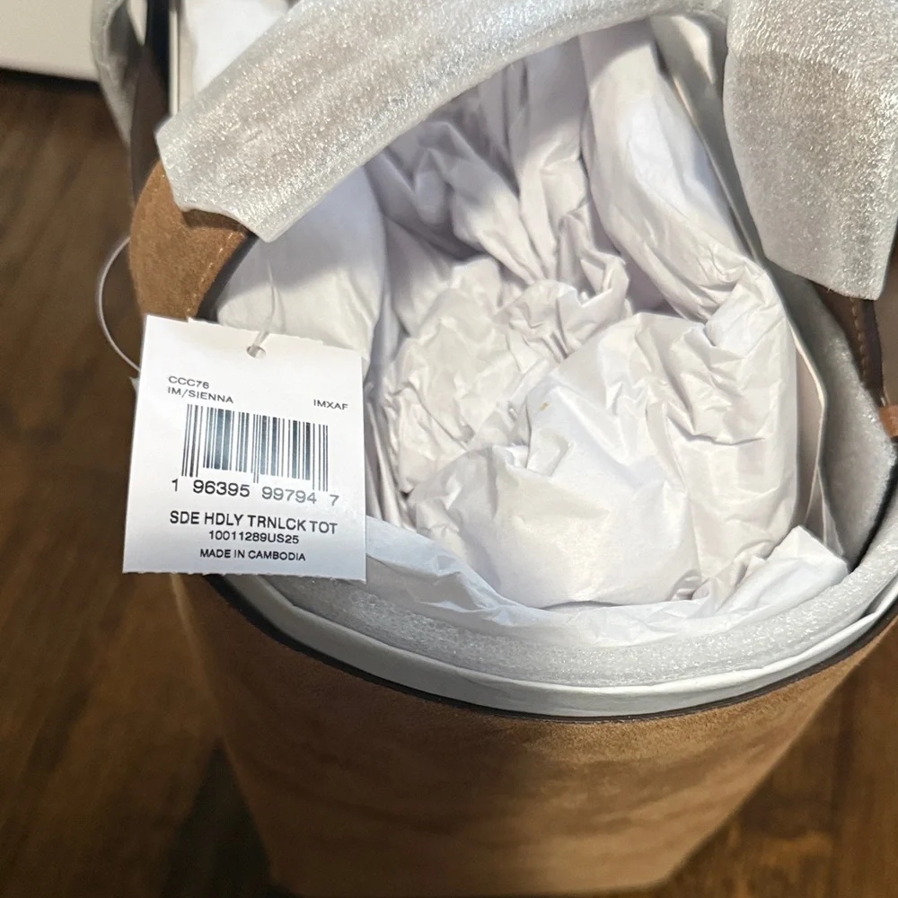 Coach Hadley Turnlock Tote Bag - Picture 3 of 4